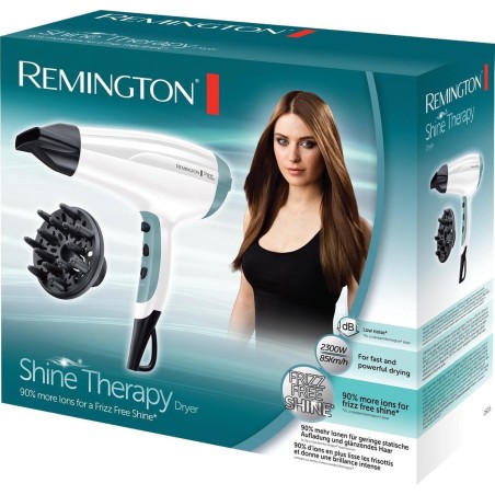 Remington D5216 Hair Dryer - Powerful, Fast Drying & Lightweight Design for Effortless Styling